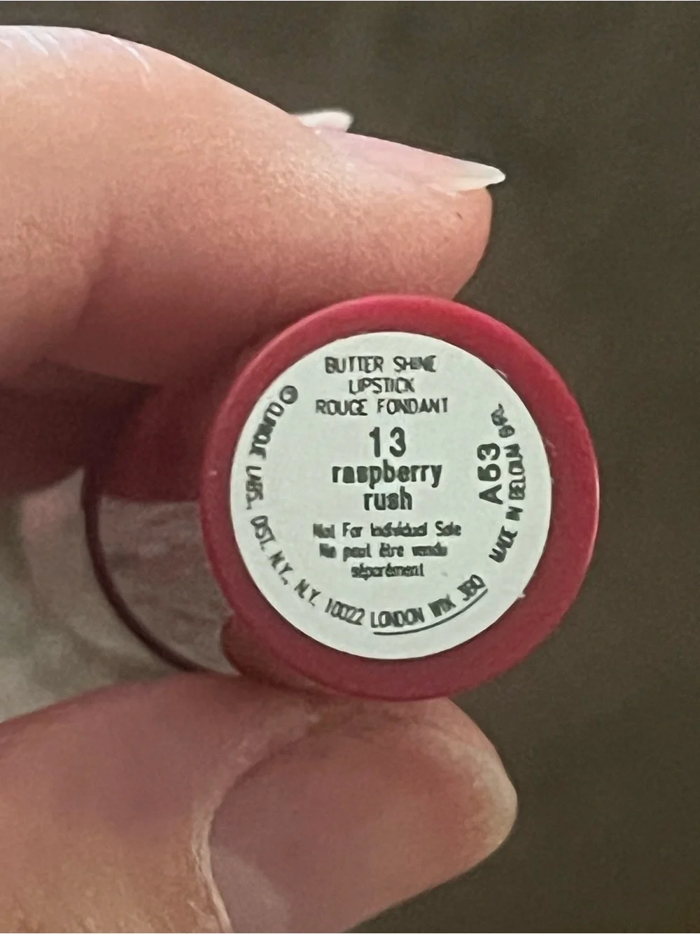 New Clinique Butter Shine Lipstick in Raspberry Rush